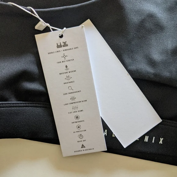 {All Fenix} Brand New Heidi Block Nude Sports Bra - Picture 8 of 9